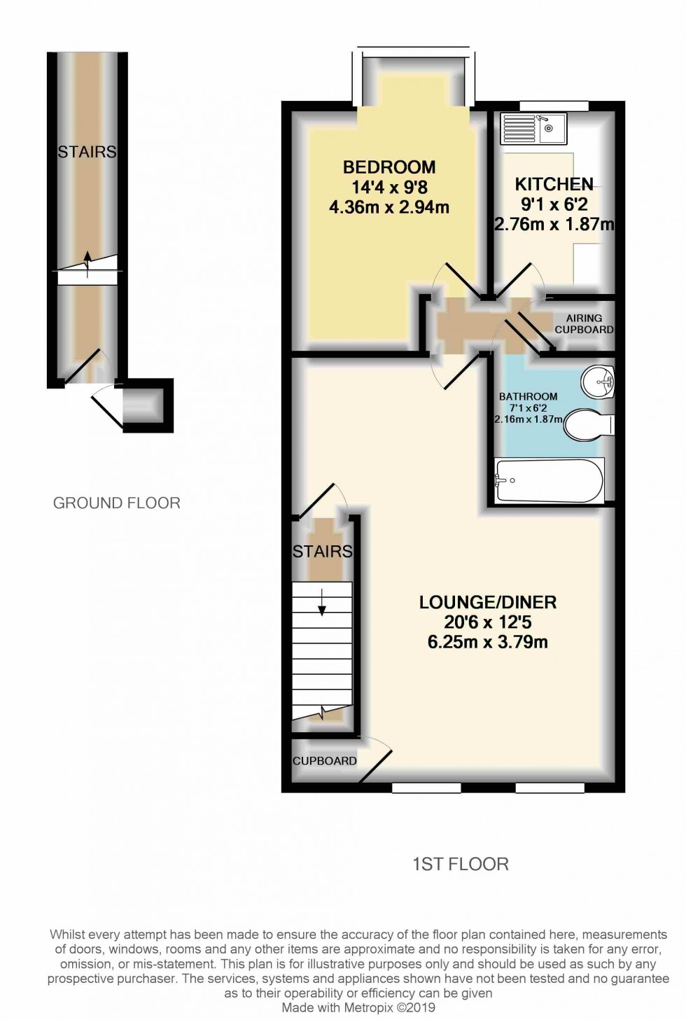 Floorplan for Berryscroft Road, Staines-upon-Thames, Surrey