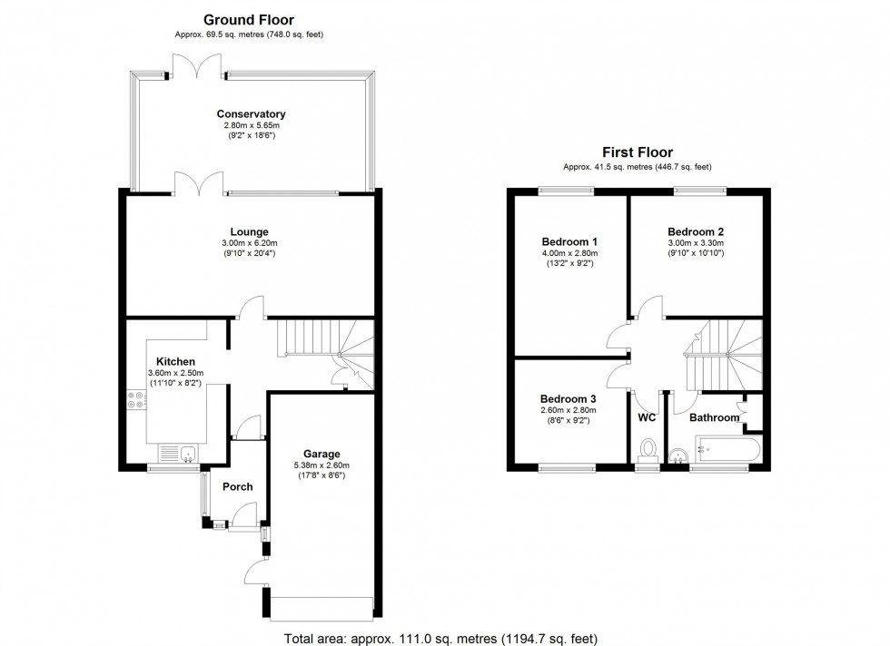 Floorplan for Hithermoor Road, STAINES-UPON-THAMES