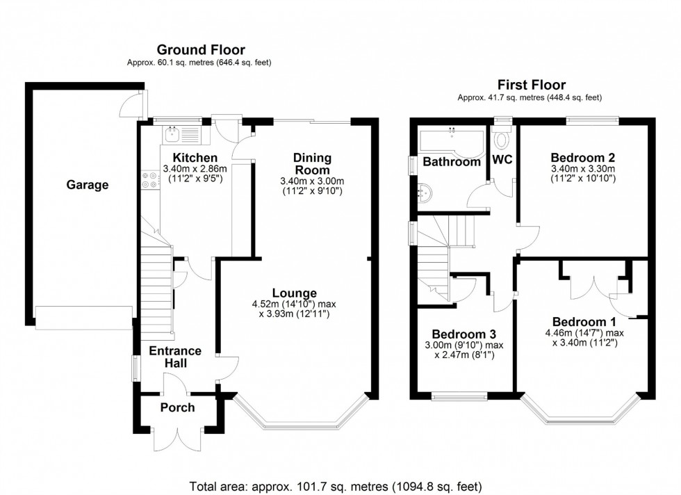 Floorplan for Meadway Close, STAINES-UPON-THAMES