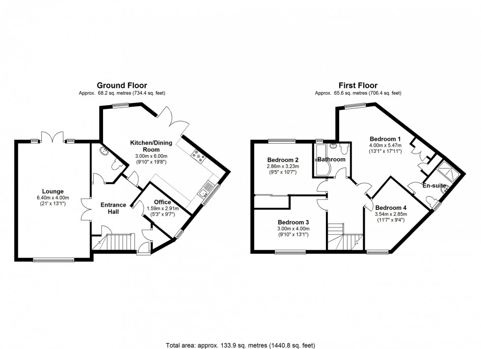 Floorplan for Echelforde Drive, Ashford