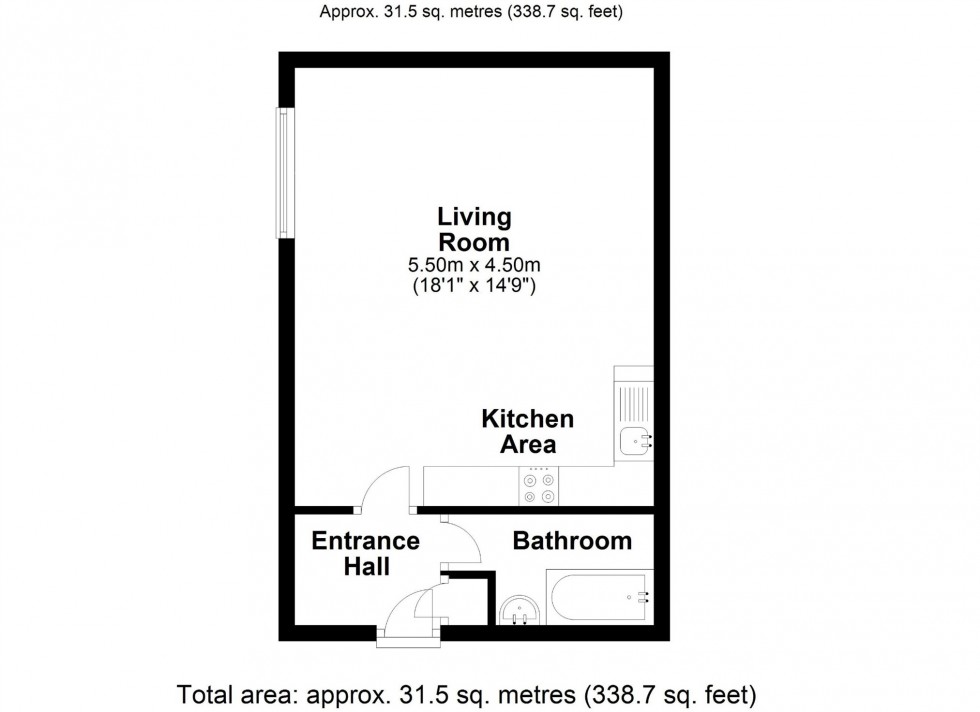 Floorplan for Stanwell, Staines-upon-Thames