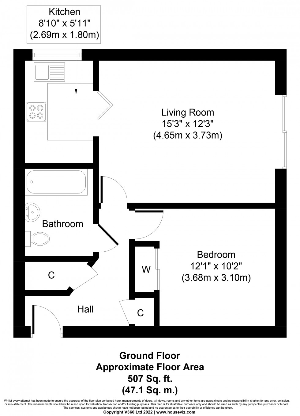 Floorplan for The Doultons, STAINES-UPON-THAMES