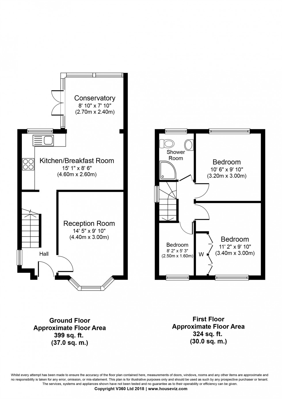 Floorplan for Nursery Gardens, STAINES-UPON-THAMES