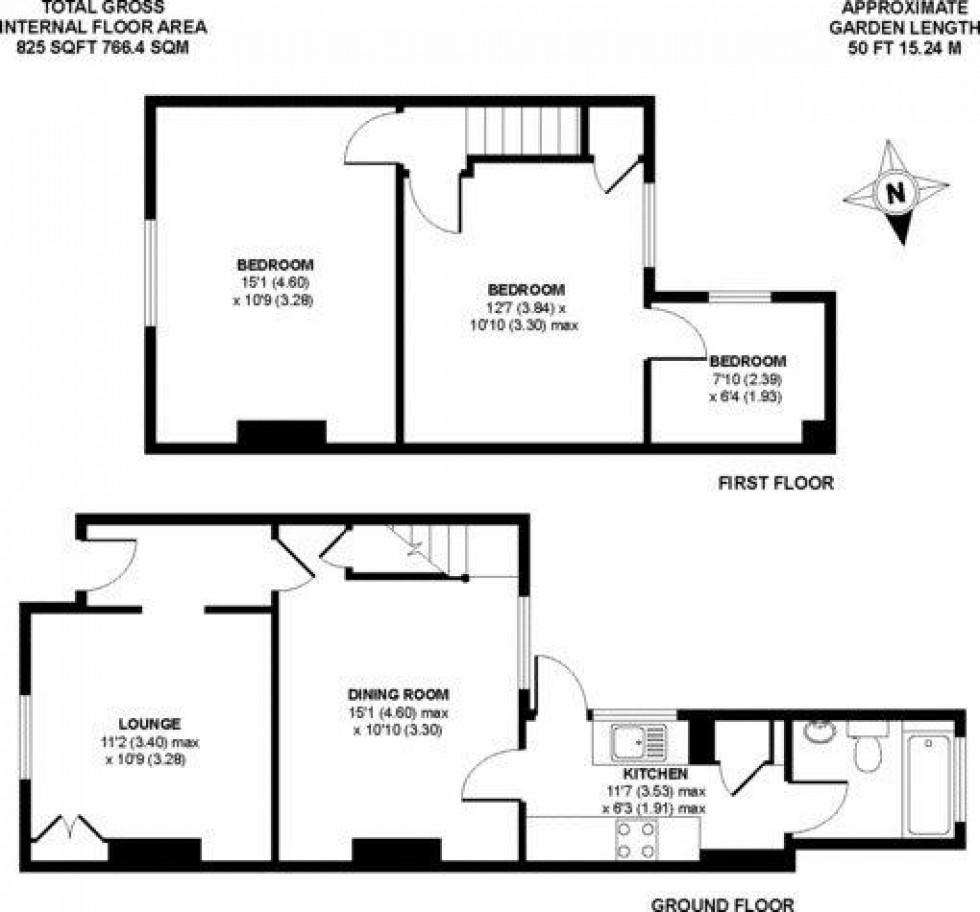 Floorplan for Stanwell New Road, Staines-upon-Thames, Surrey