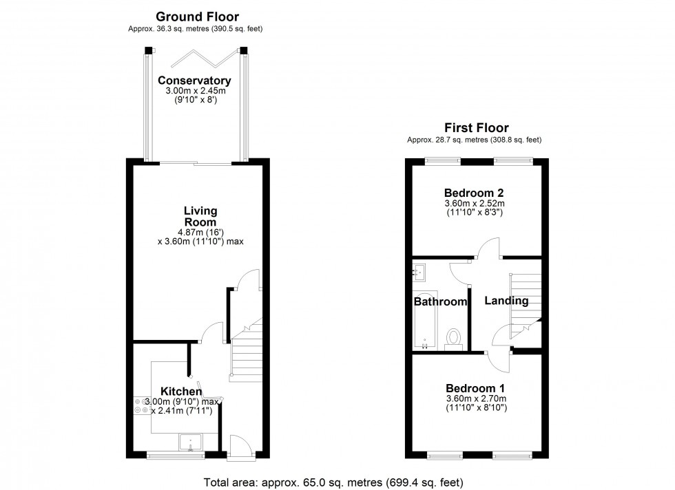 Floorplan for Surrey, STAINES-UPON-THAMES