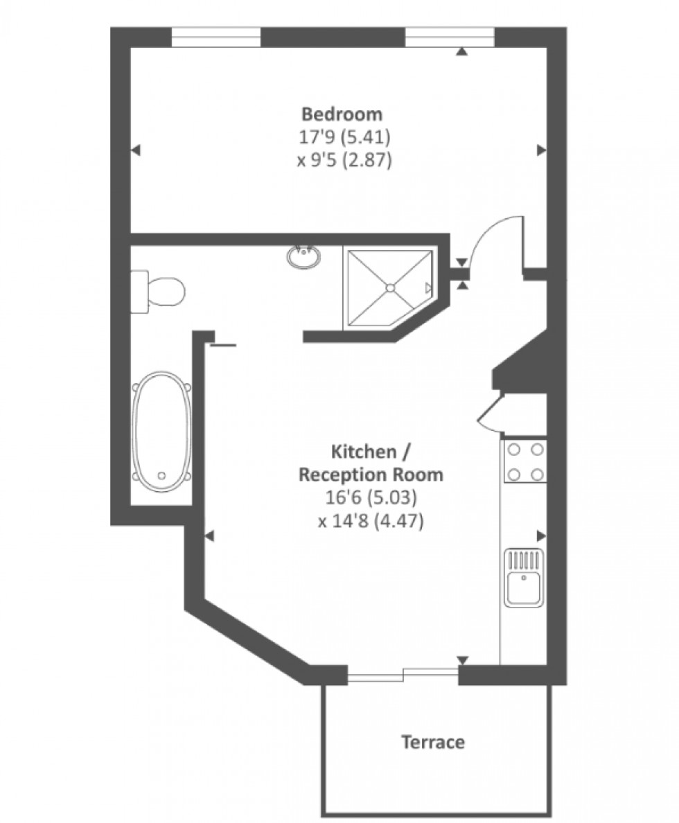 Floorplan for Kingston Road, Staines-upon-Thames, Surrey