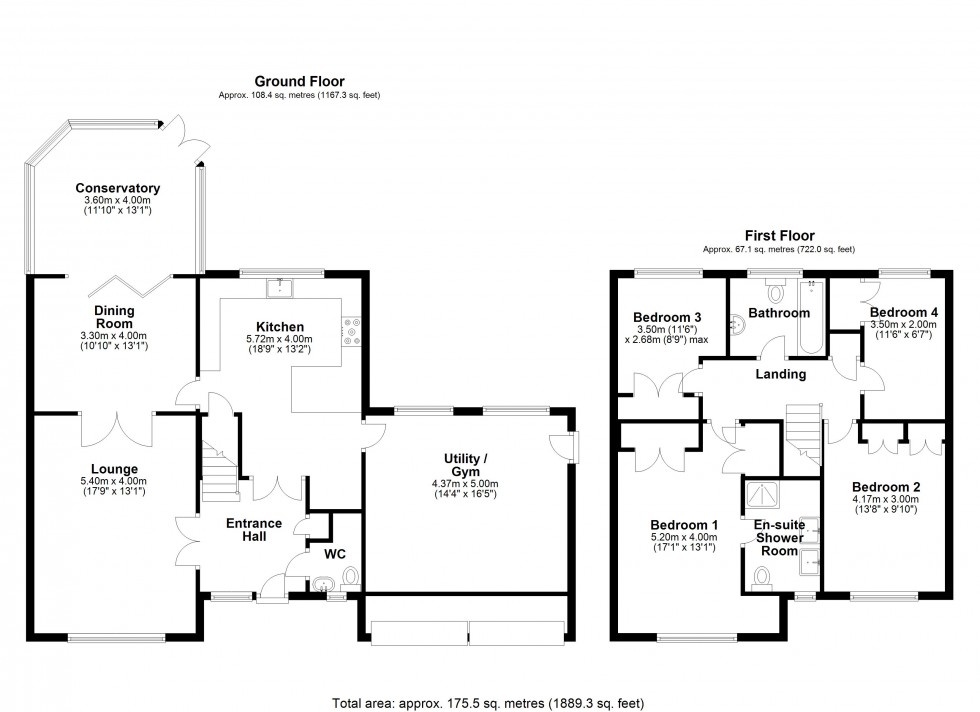 Floorplan for Blackett Close, Staines-upon-Thames, Surrey