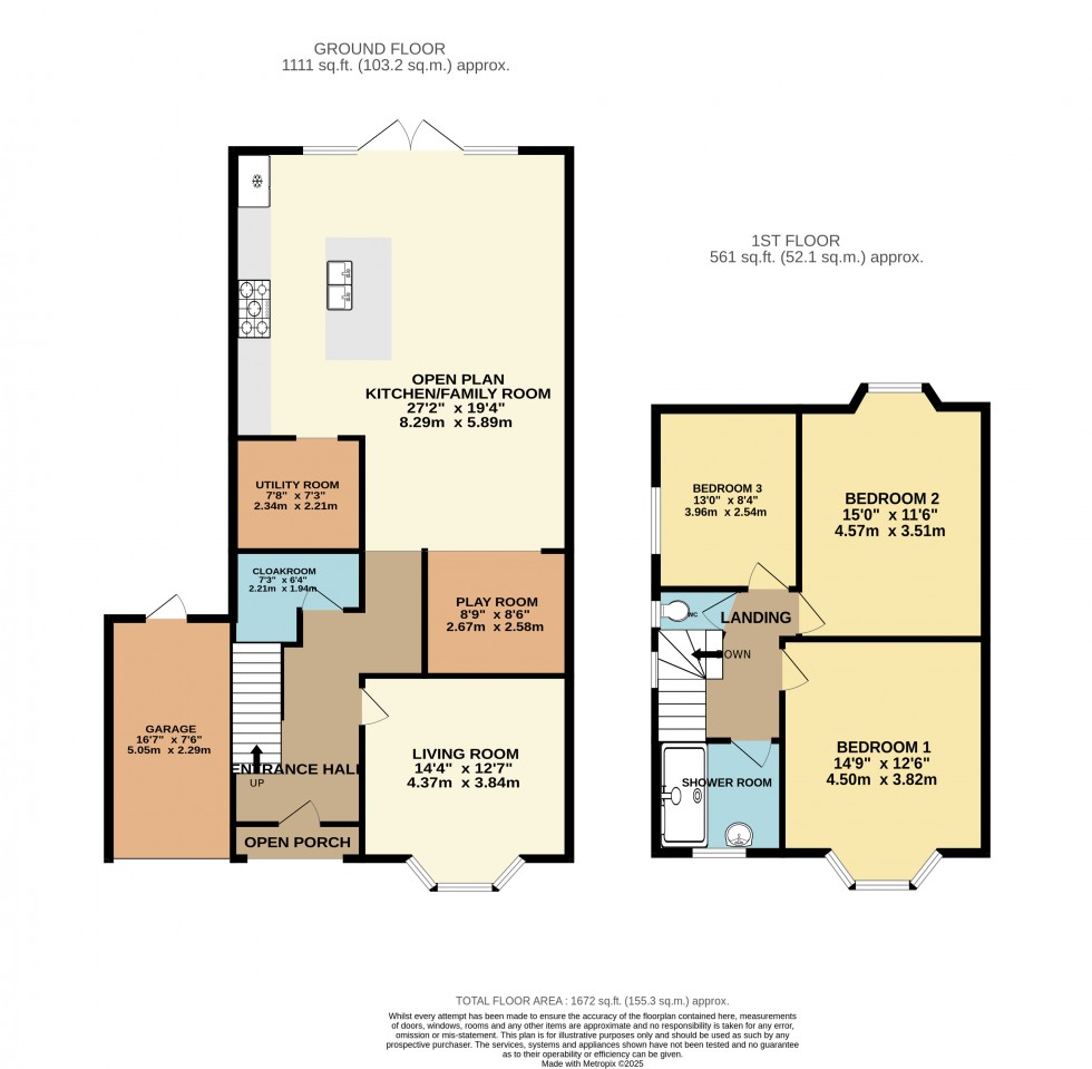 Floorplan for Ashford Road, Staines-upon-Thames, Surrey