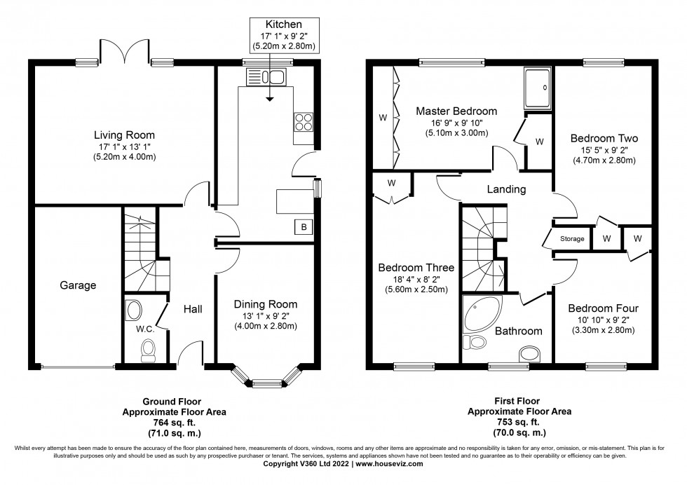 Floorplan for Moorfields Close, Staines-upon-Thames, Surrey