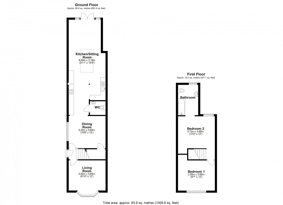Floorplan for Commercial Road, Staines-upon-Thames, Surrey
