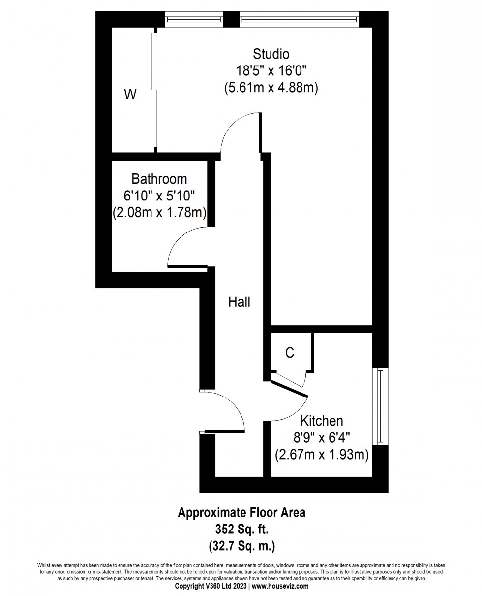 Floorplan for Kingston Road, Staines-upon-Thames