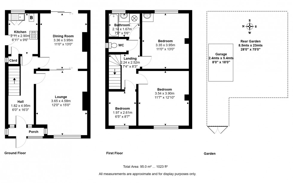 Floorplan for Westbourne Road, Staines-upon-Thames, Surrey