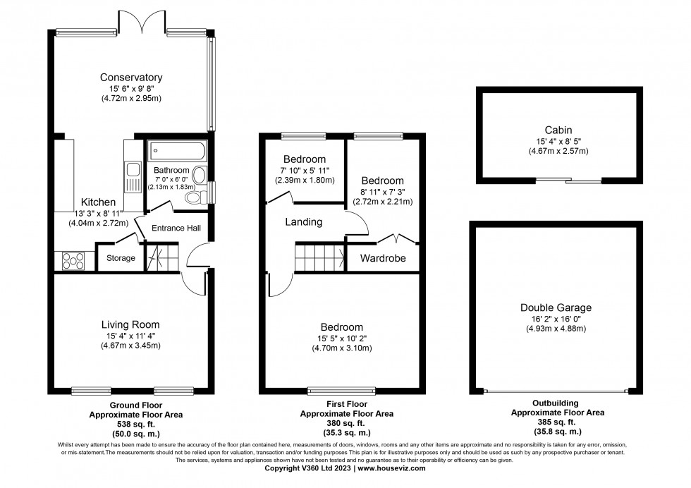 Floorplan for Farm Road, Staines-upon-Thames, Surrey