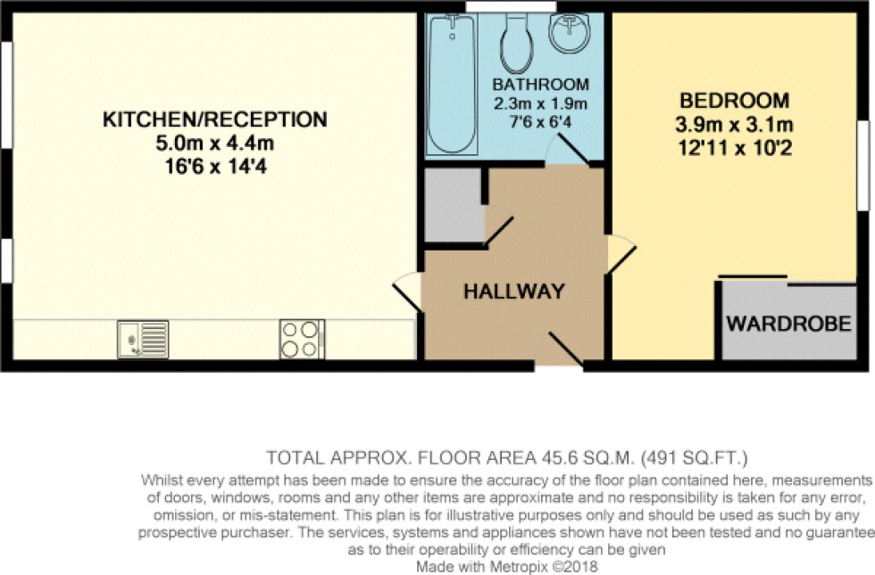 Floorplan for Stone Well Road, STAINES-UPON-THAMES