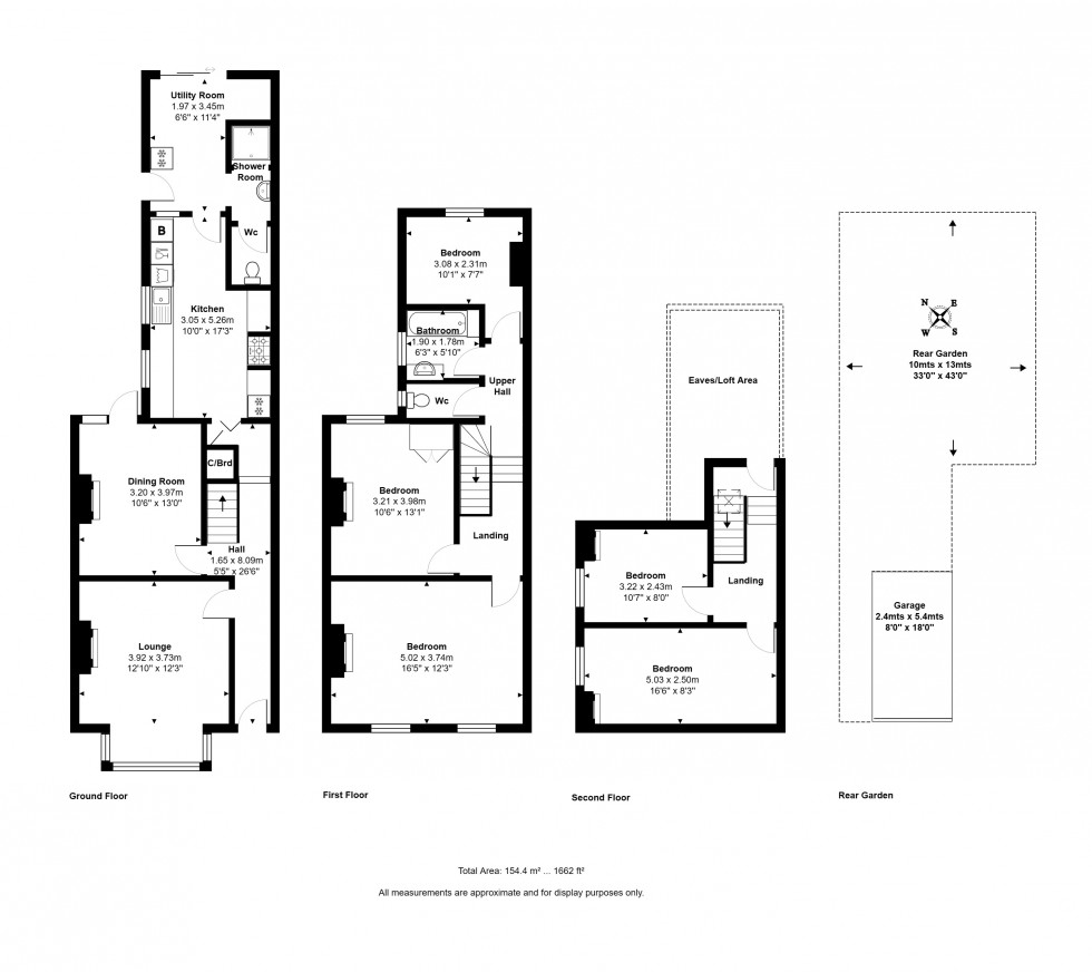Floorplan for Laleham Road, STAINES-UPON-THAMES