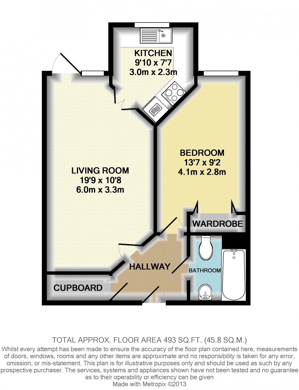 Floorplan for Parkland Grove, Ashford, Surrey