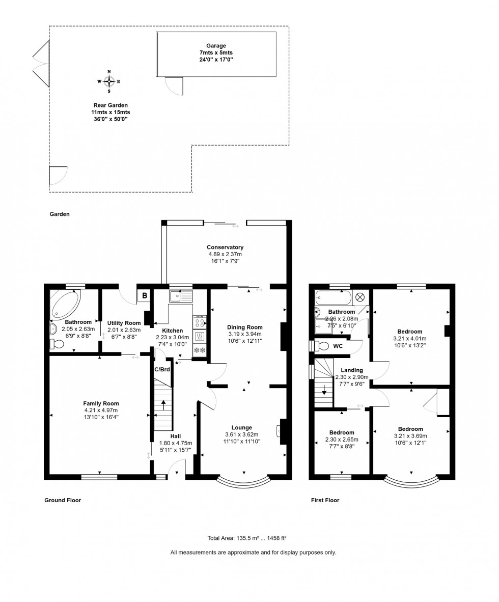 Floorplan for Stanwell, Staines-upon-Thames, Surrey
