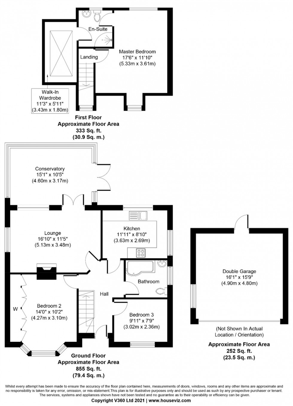 Floorplan for Pear Tree Road, Ashford, Surrey
