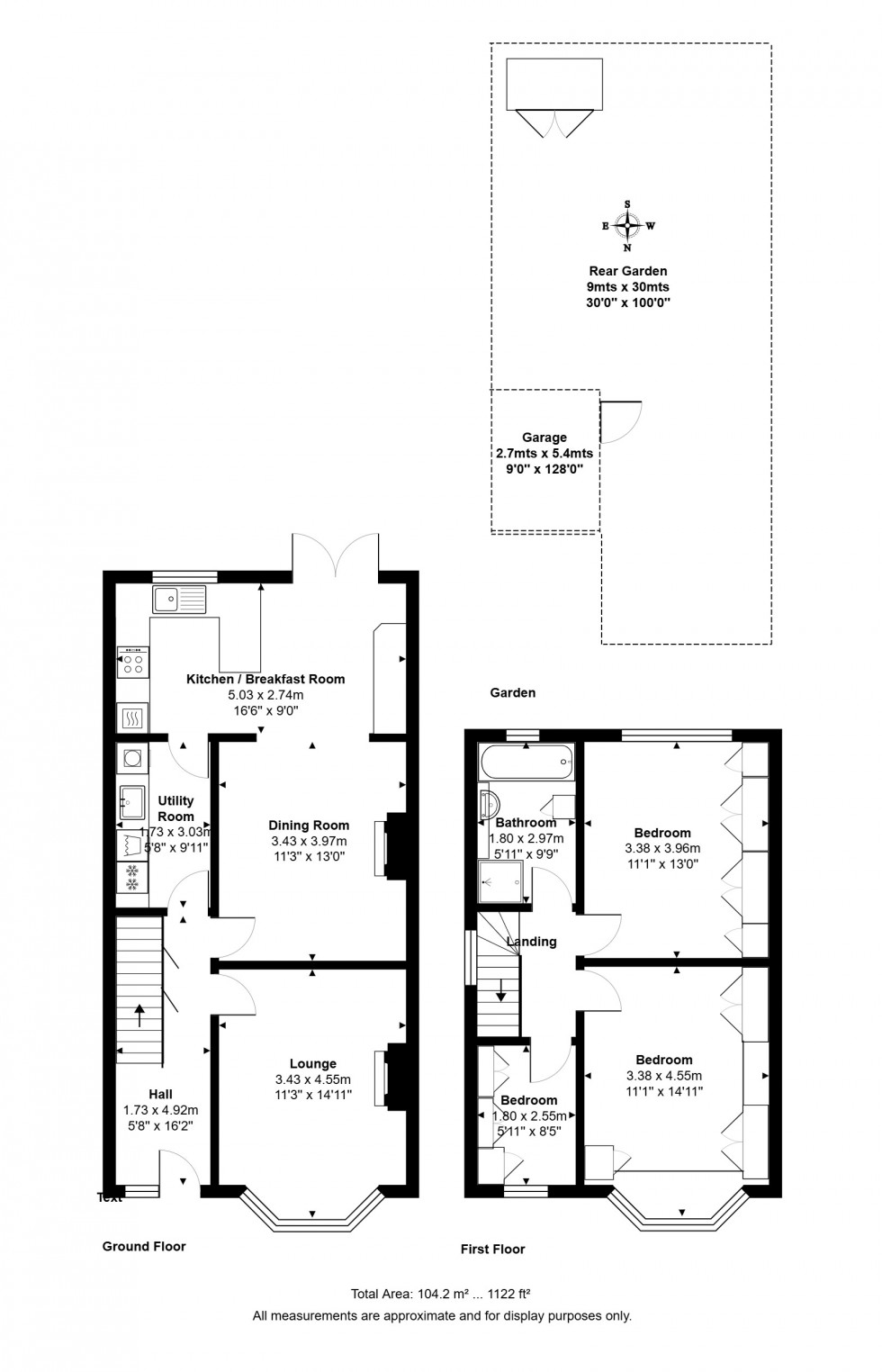 Floorplan for Pavilion Gardens, Staines-upon-Thames, Surrey