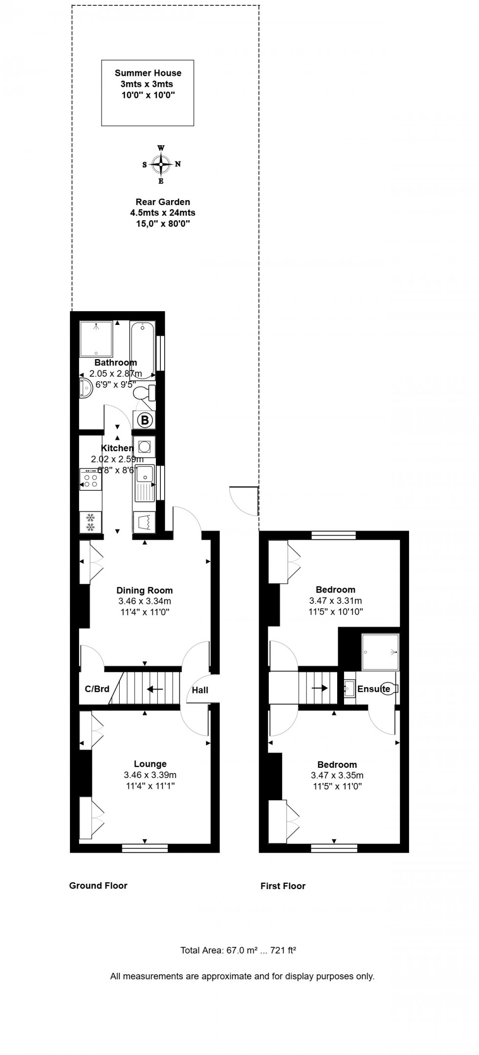 Floorplan for New Road, Staines-upon-Thames, Surrey