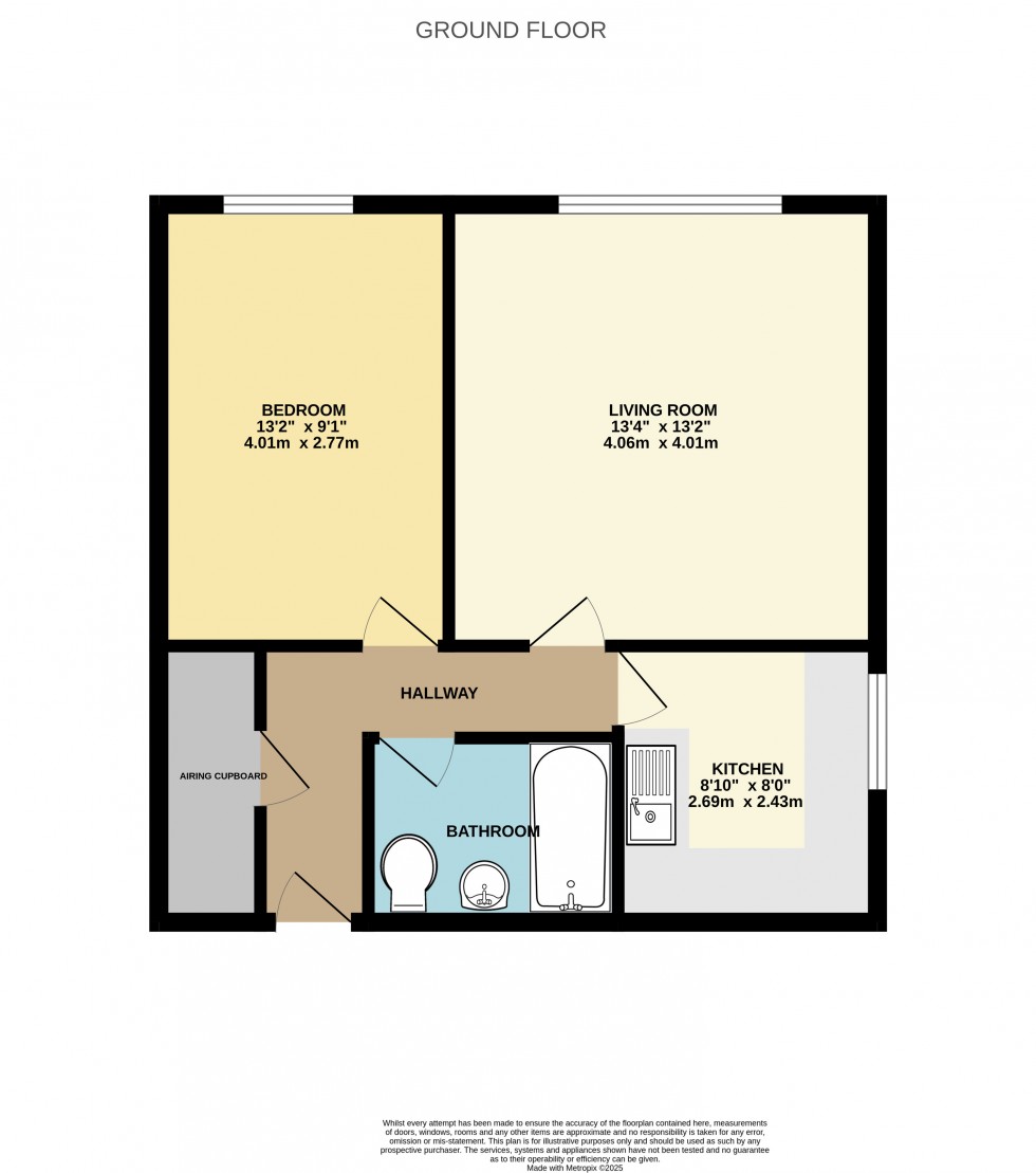 Floorplan for Stanwell, Surrey