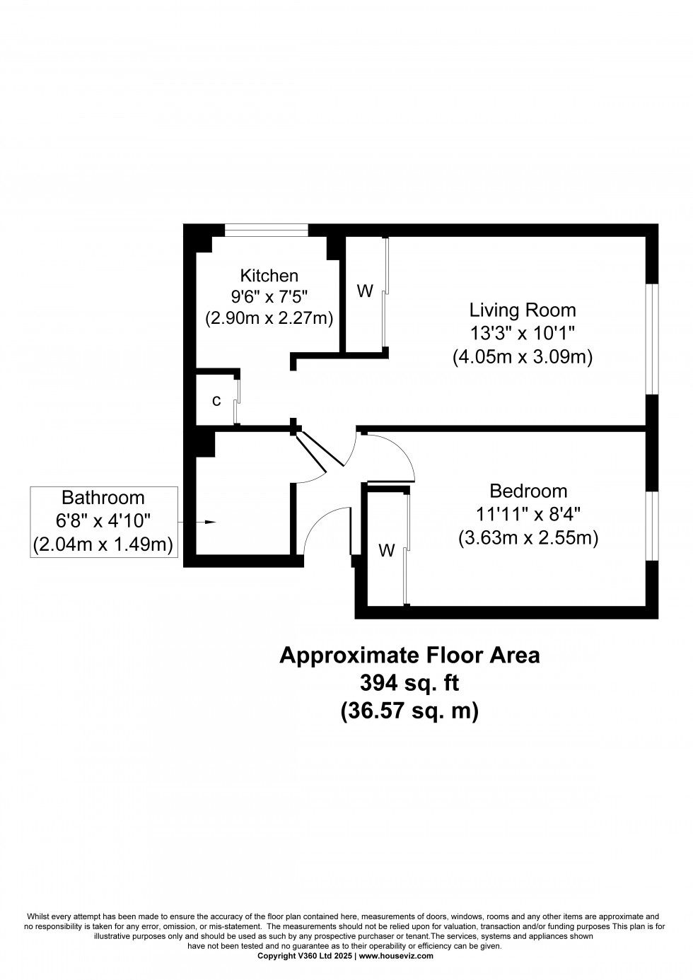 Floorplan for Laleham Road, Staines-upon-Thames, Surrey