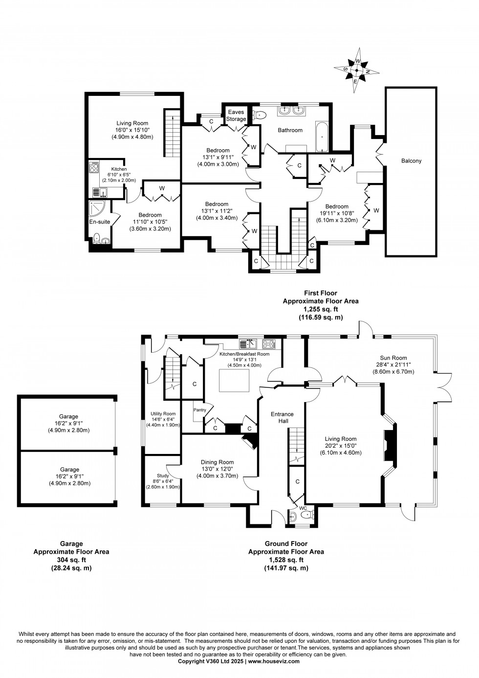 Floorplan for Meadway Close, Staines-upon-Thames, Surrey