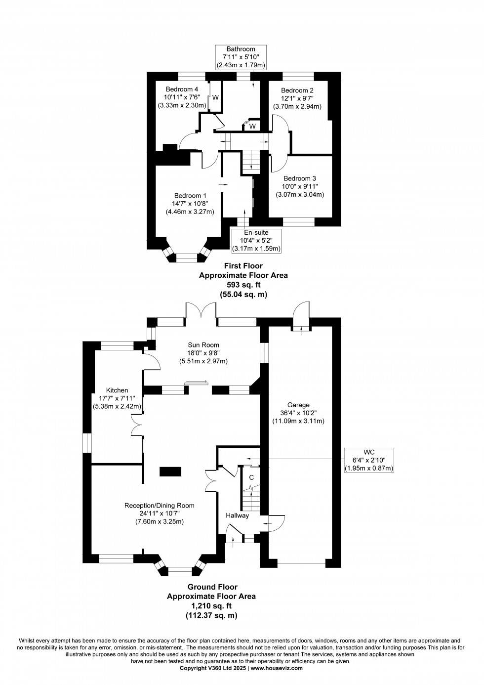 Floorplan for Riverside Close, Staines-upon-Thames, Surrey