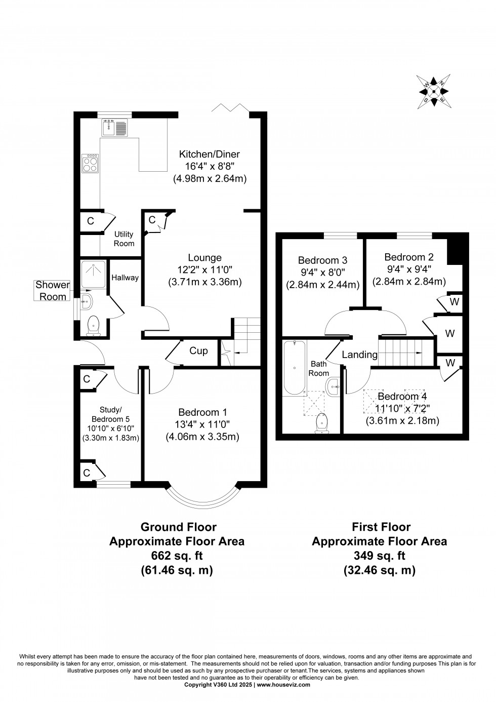 Floorplan for Westbourne Road, Staines-upon-Thames, Surrey