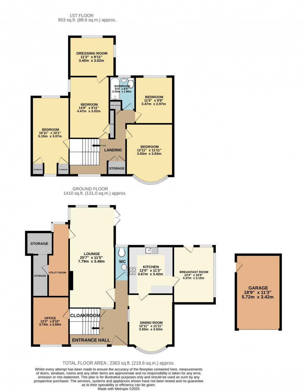 Floorplan for Ashview Close, Ashford, Surrey