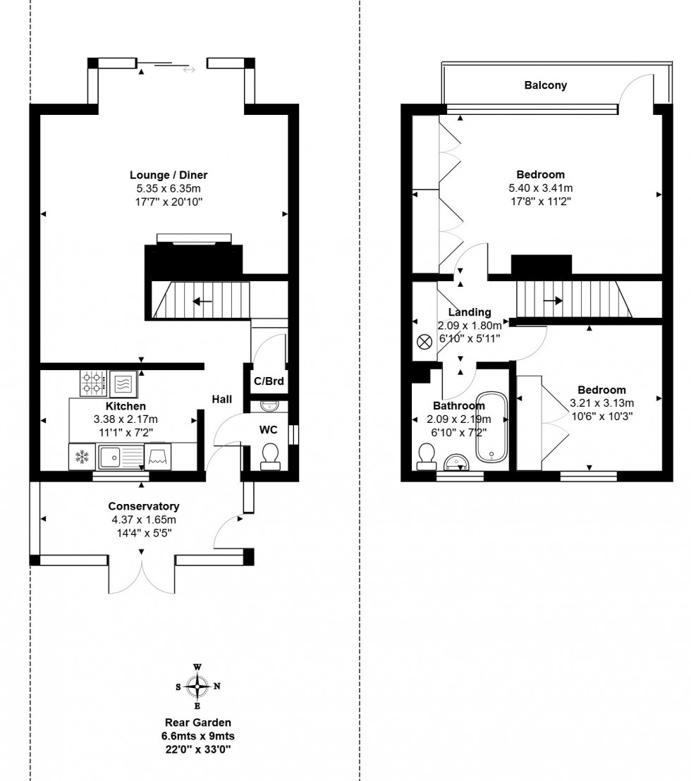 Floorplan for Thames Side, Staines-upon-Thames, Surrey