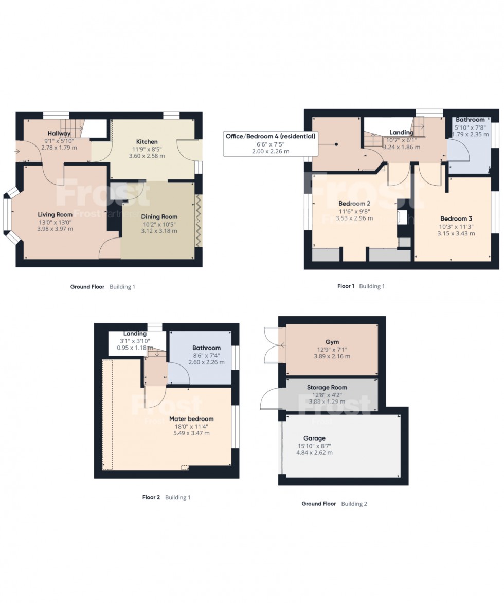 Floorplan for Berryscroft Road, Staines-upon-Thames, Surrey