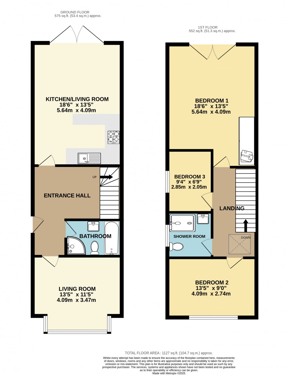 Floorplan for Reedsfield Road, Ashford, Surrey