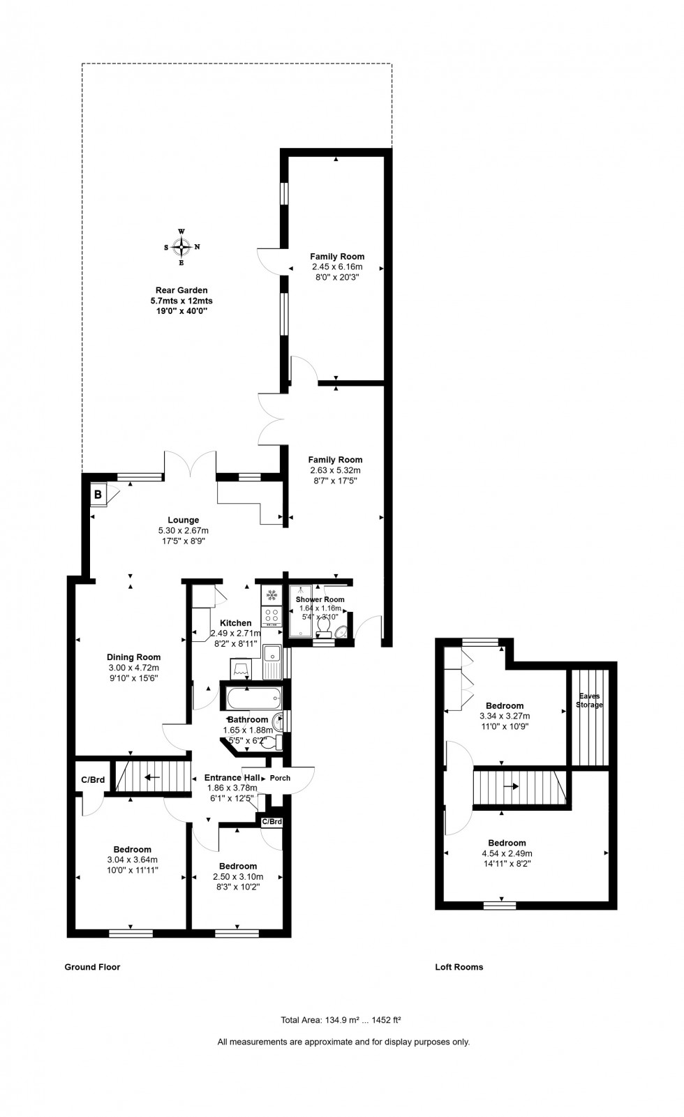 Floorplan for Clare Road, Staines-upon-Thames, Surrey