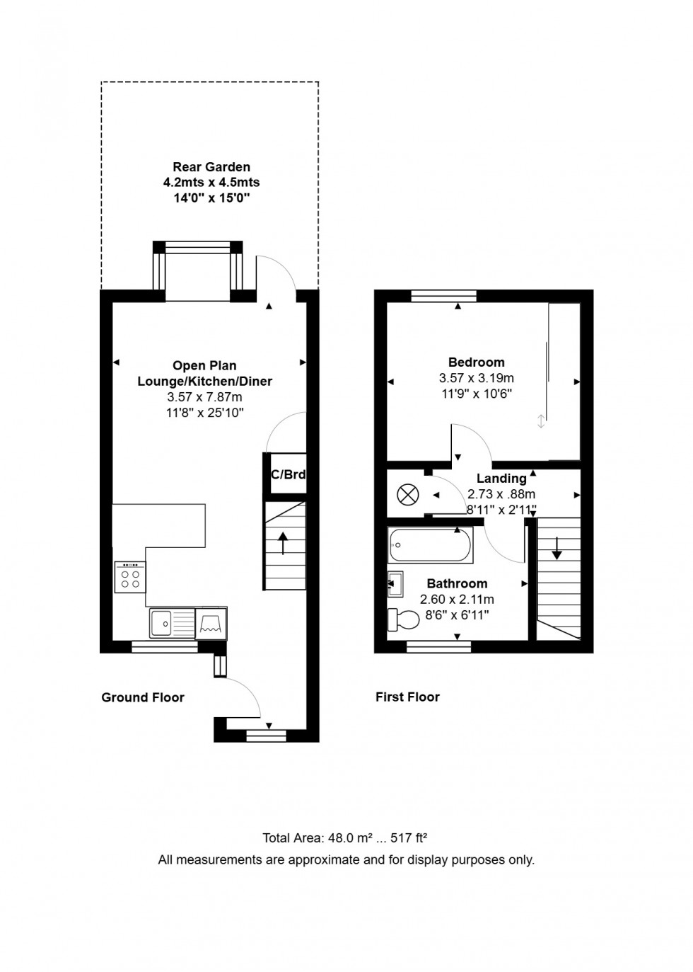 Floorplan for Moor Lane, Staines-upon-Thames, Surrey