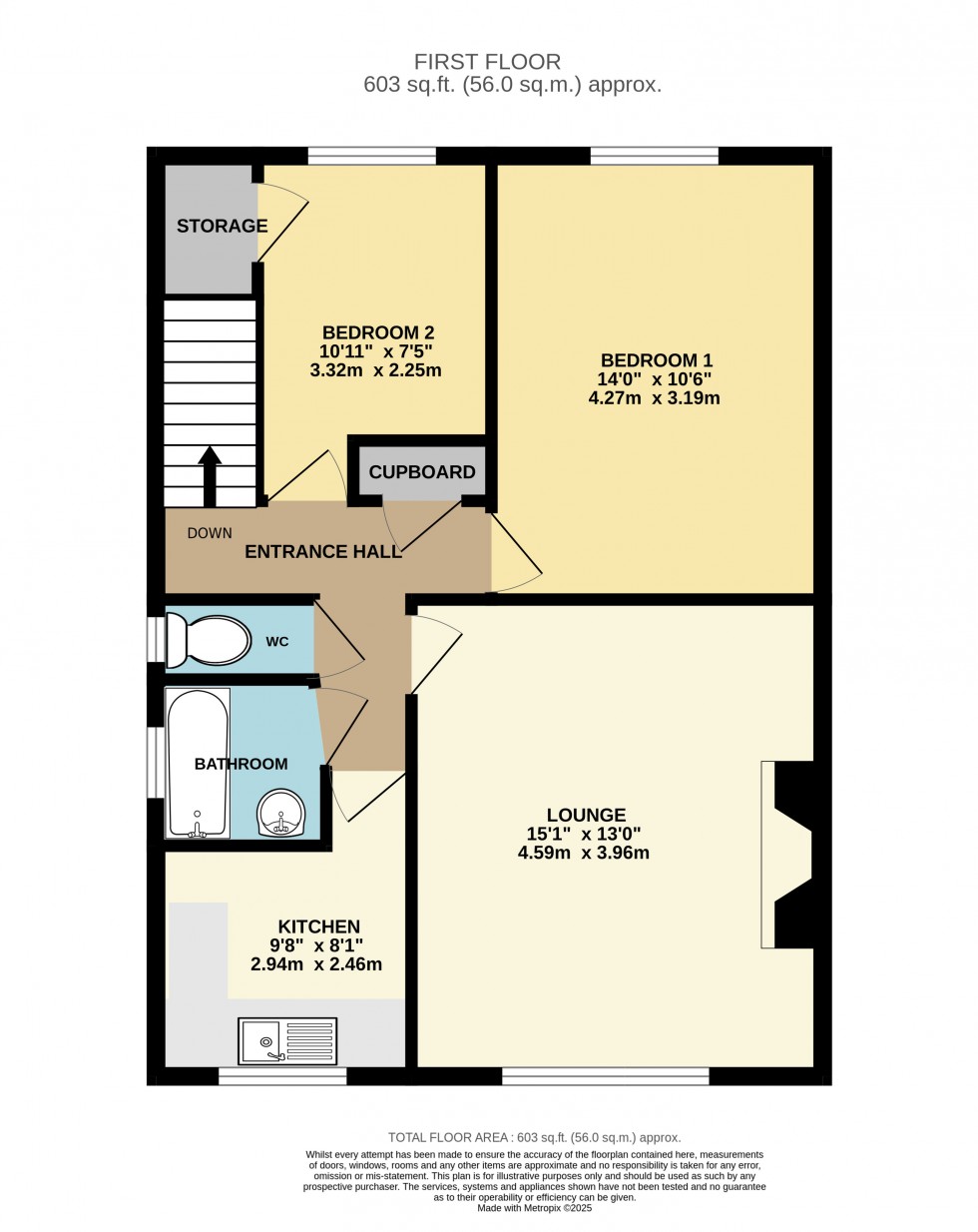 Floorplan for Spring Road, Feltham, Greater London