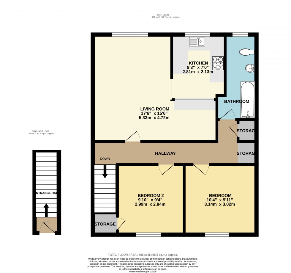 Floorplan for Castle Close, Sunbury-on-Thames, Surrey