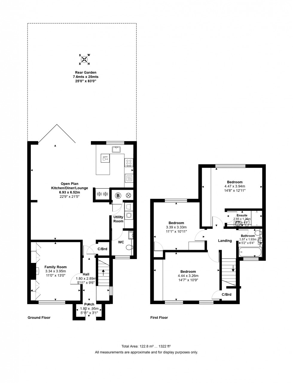 Floorplan for St Pauls Road, Staines-upon-Thames, Surrey