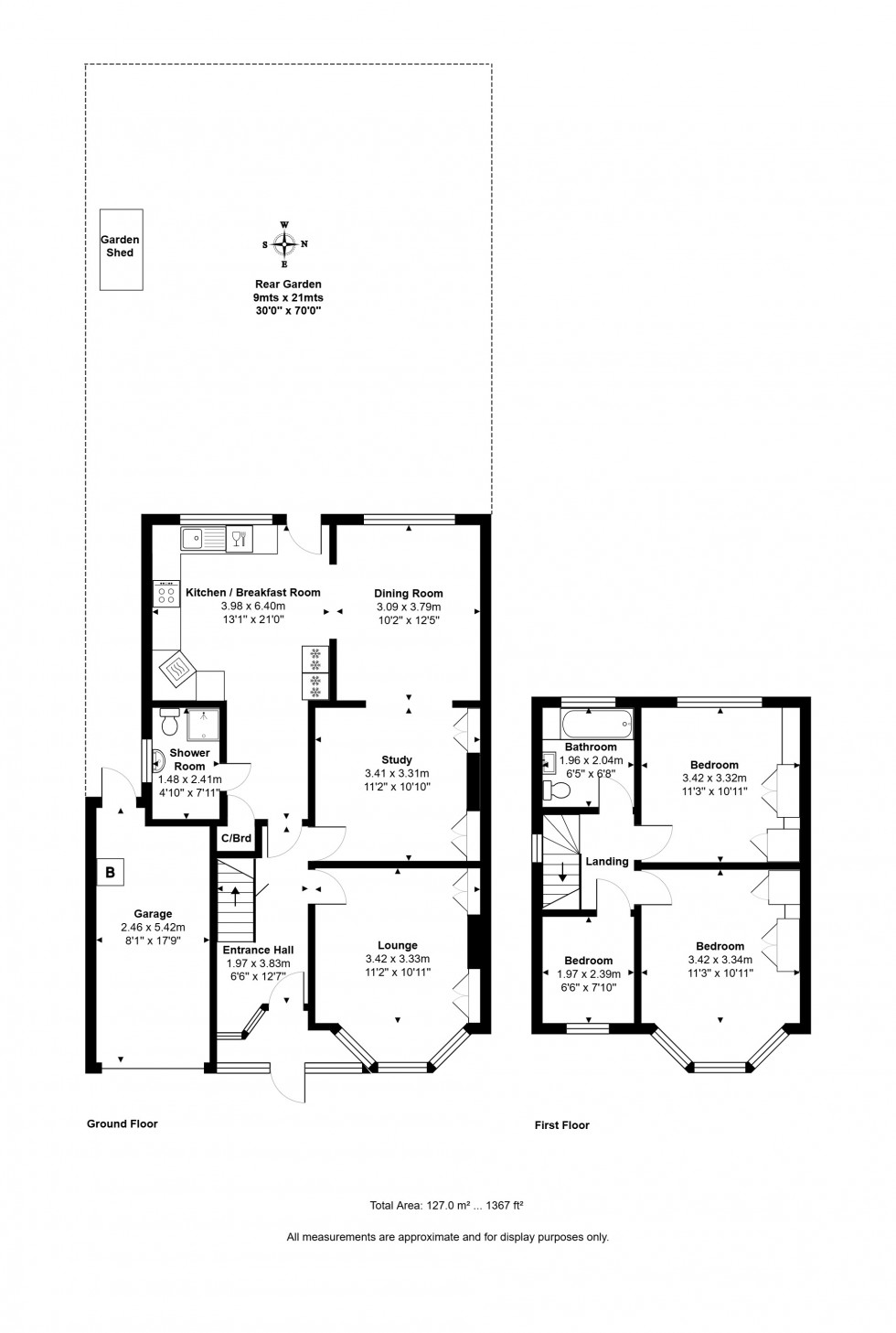 Floorplan for Worple Road, Staines-upon-Thames, Surrey