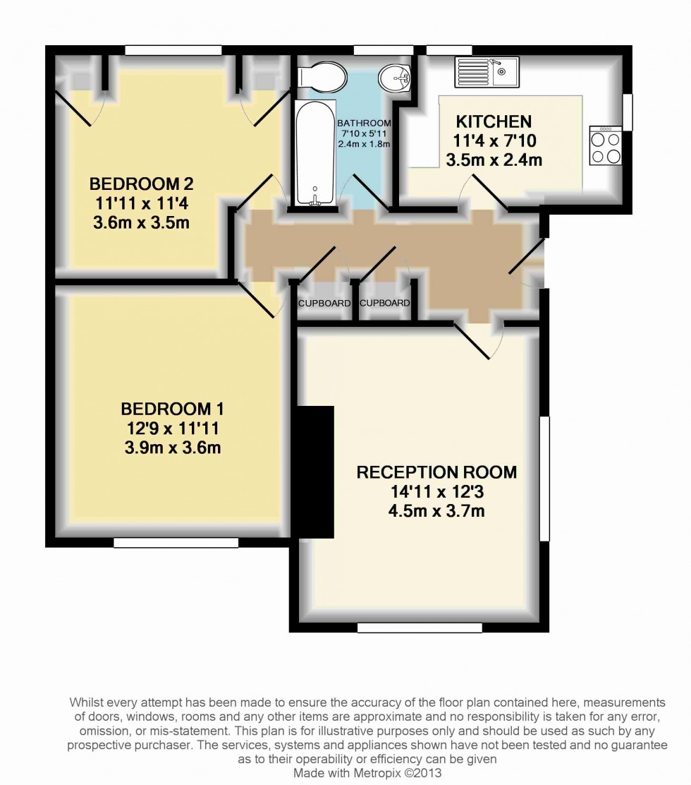 Floorplan for Elmcroft Drive, Ashford, Surrey