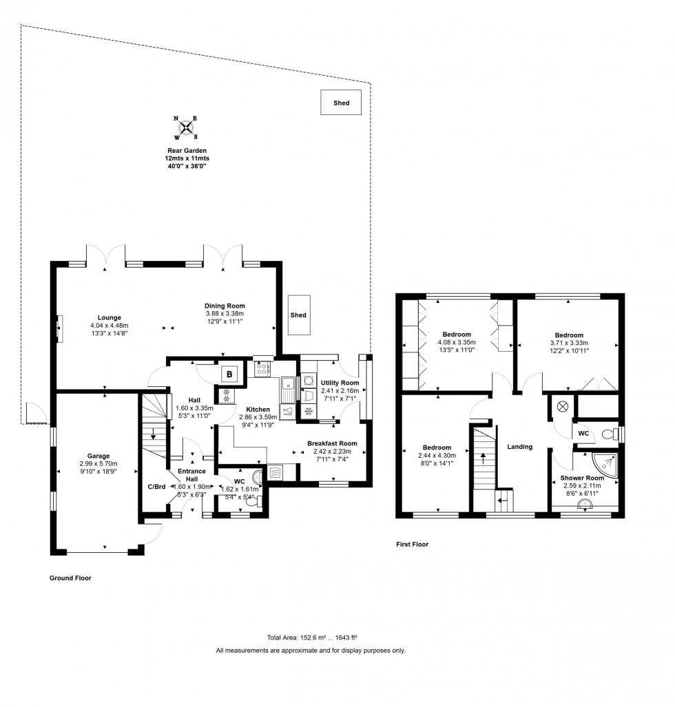 Floorplan for Falaise, Egham, Surrey