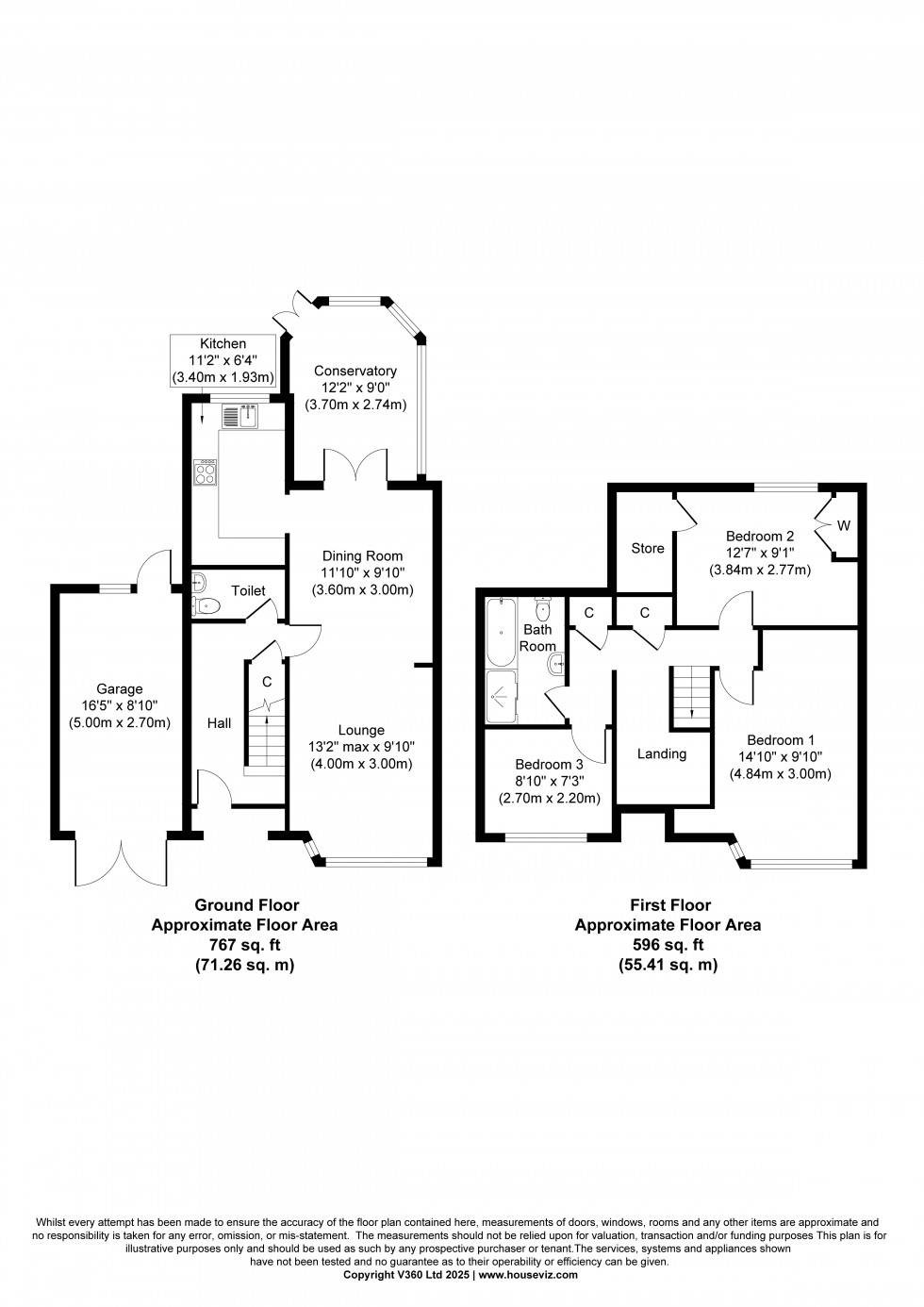 Floorplan for Cherry Tree Avenue, STAINES-UPON-THAMES