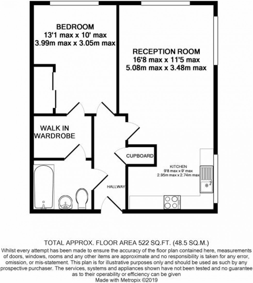 Floorplan for The Rushes, Wapshott Road, Staines-upon-Thames