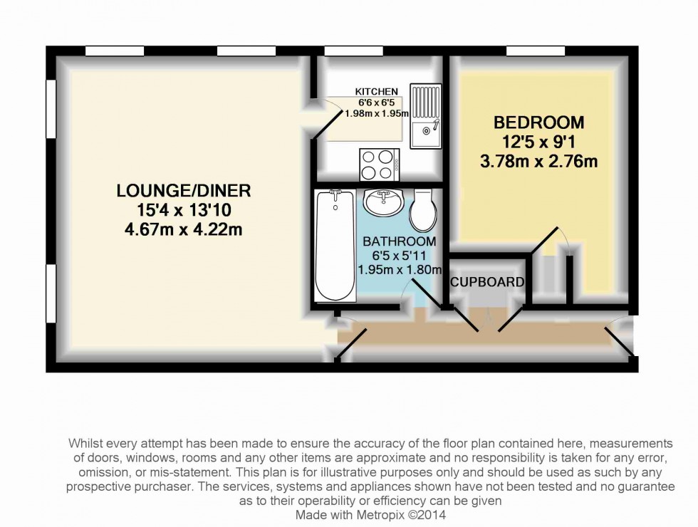 Floorplan for Church Road, Egham, Surrey