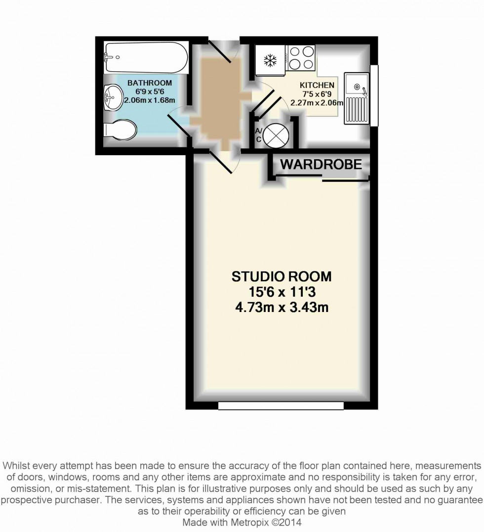 Floorplan for Kingston Road, Staines-upon-Thames, Surrey