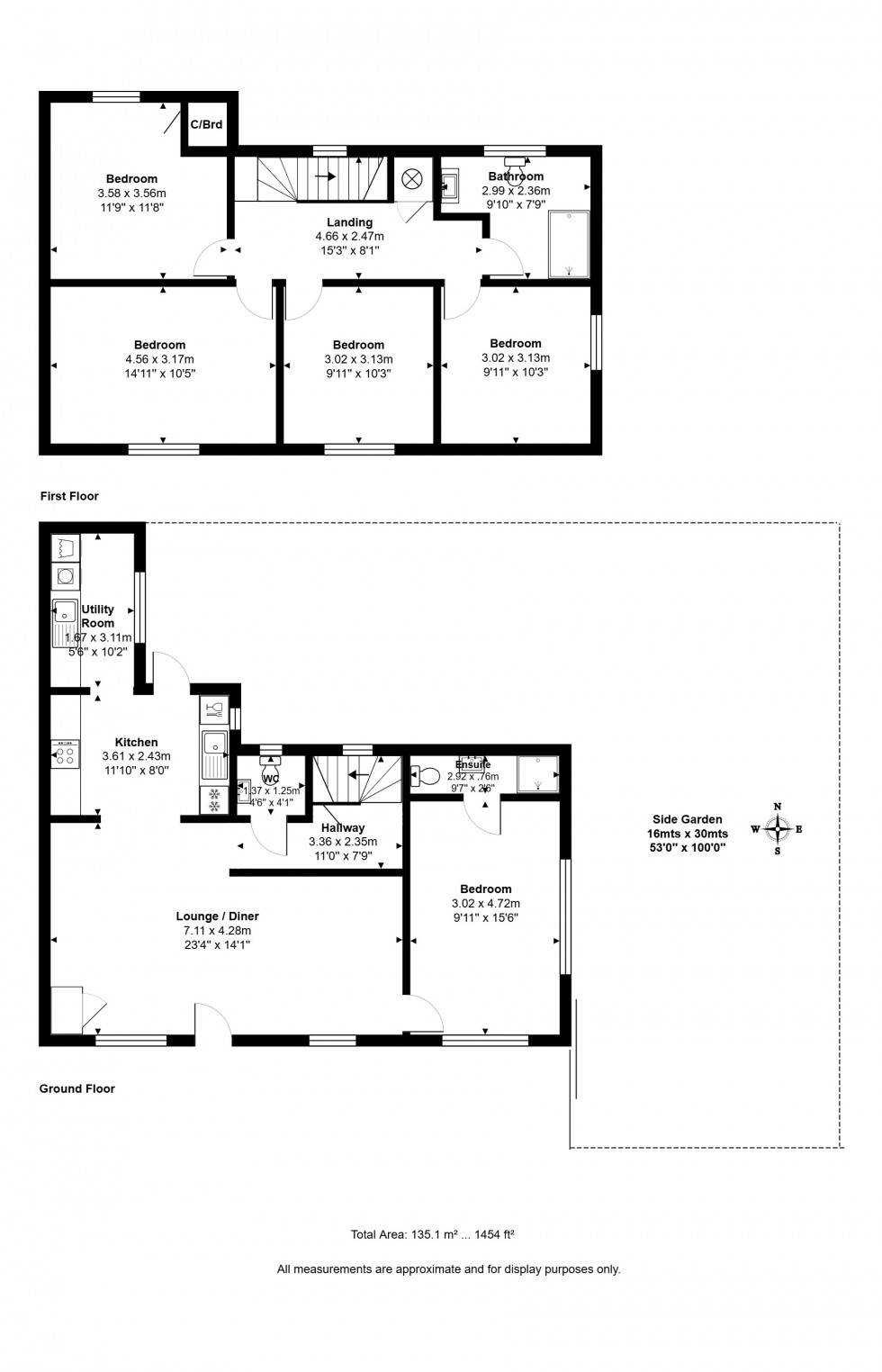 Floorplan for Stanwell, Staines-upon-Thames, Surrey