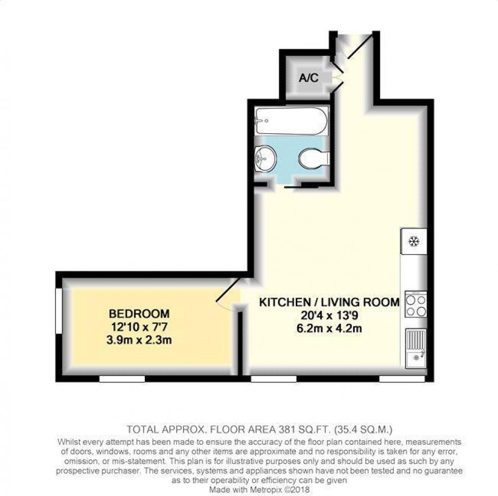 Floorplan for London Road, Staines-upon-Thames, Surrey