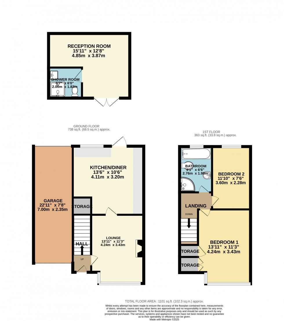 Floorplan for Harrow Road, Feltham, Surrey