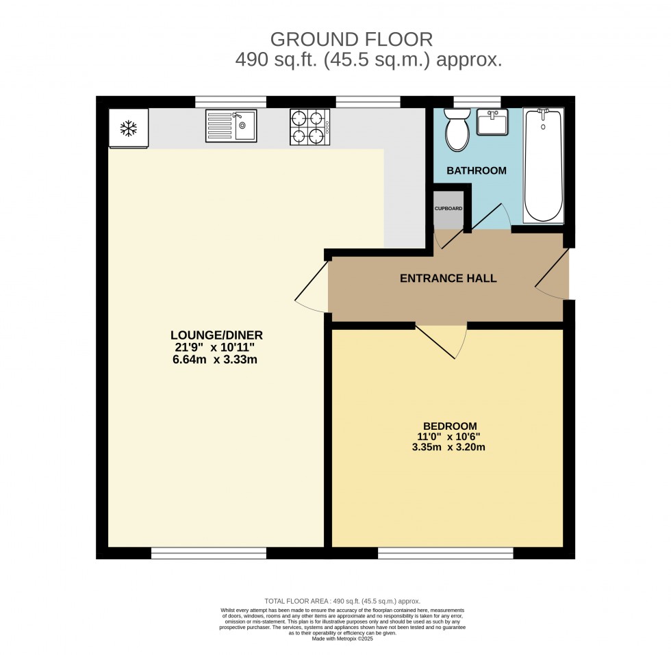 Floorplan for Leacroft, Staines-upon-Thames, Surrey