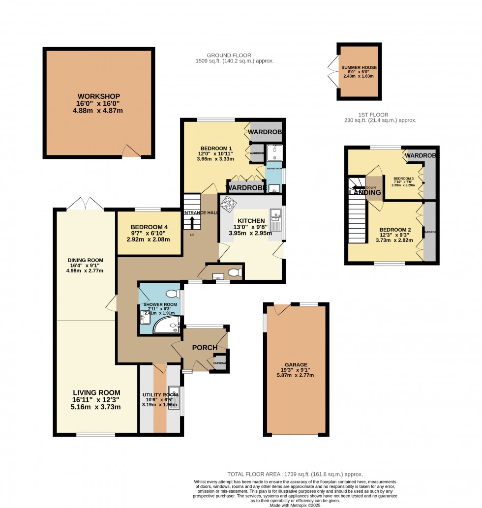 Floorplan for Denman Drive, Ashford